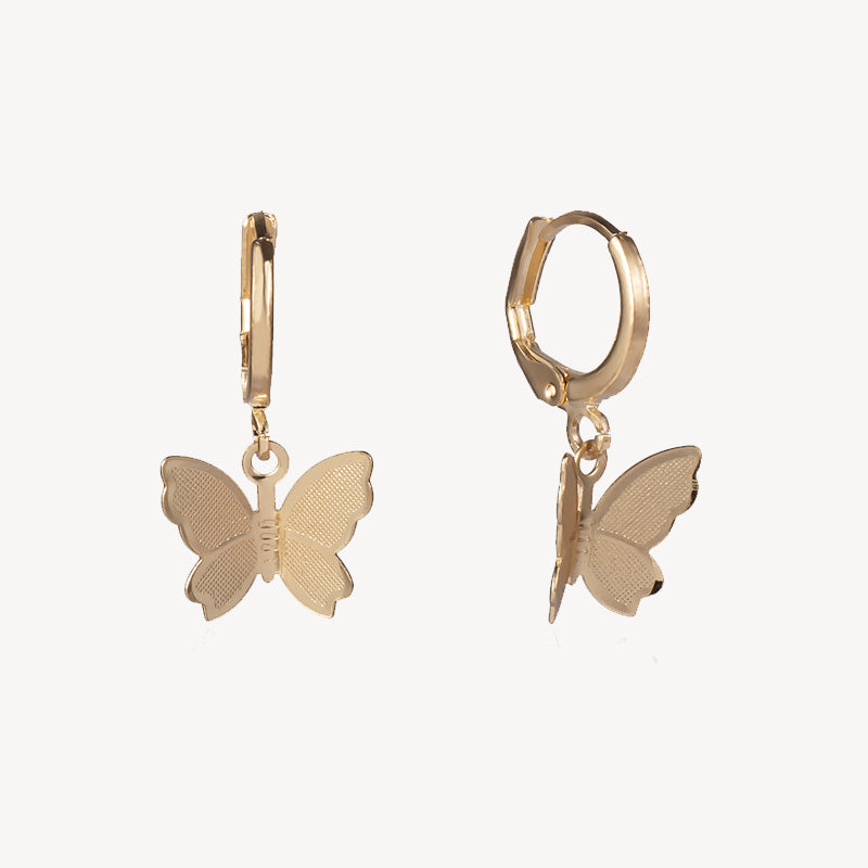 Dangling Butterfly Earring